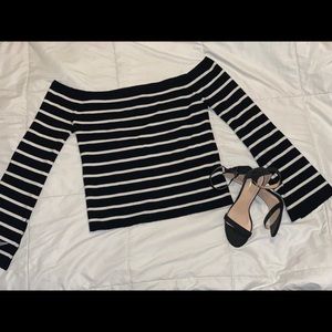 Forever21 off shoulder bell sleeves